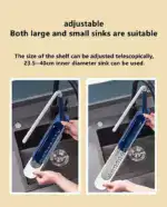 Telescopic Sink Storage Rack