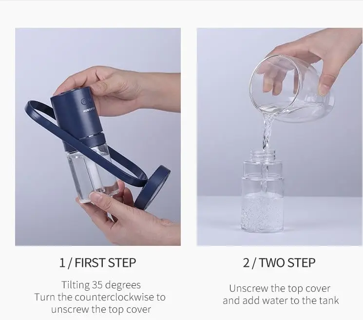 Using the humidifier