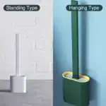 Flexible Silicone Bathroom Brush