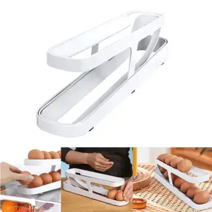 Automatic Scrolling Egg Rack Storage Box
