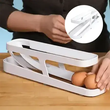 Automatic Scrolling Egg Rack Storage Box