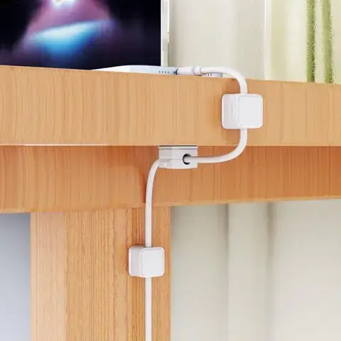 Cord Organizer in Use