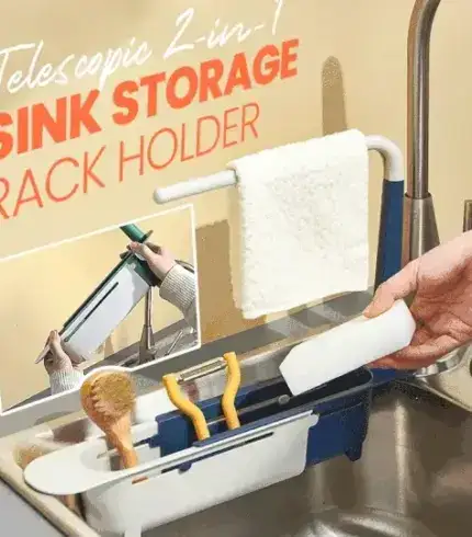 Telescopic Sink Storage Rack