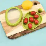Silicone fruit storage box