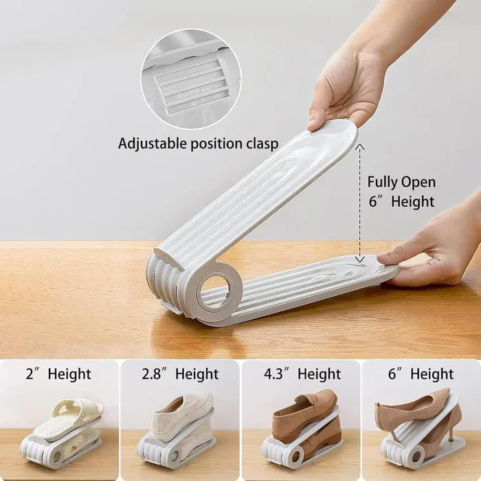 Adjustable Shoe Rack