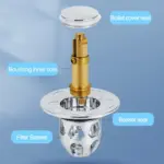 Universal Wash Basin Bounce Drain Filter - Image 9