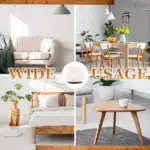 Chair & Table Legs Felt Protective Covers (Set of 8) - Image 7