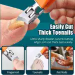 Slanted Nail Clipper – Wide Jaw, No Mess - Image 4
